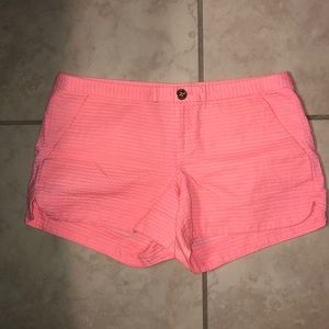 Lilly Pulitzer Coral Short-Shorts
